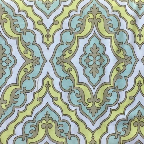 Daydream Michael Miller White/ Beige/ Aqua available in Canada at The Quilt Store