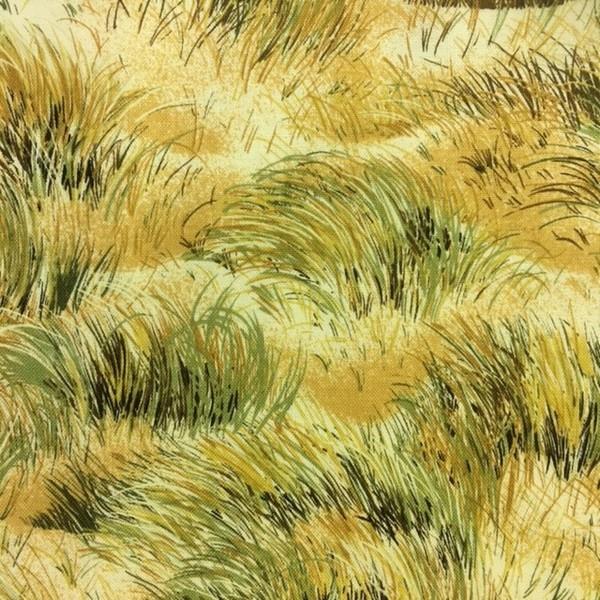Landscape Gold/ Green/ Tan Grasses available in Canada at The Quilt Store