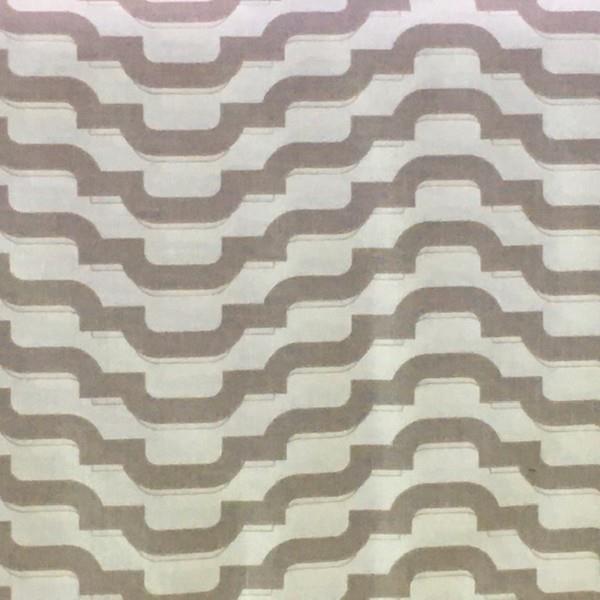 Fontaine Beige/ Taupe Wavy Stripe available in Canada at The Quilt Store