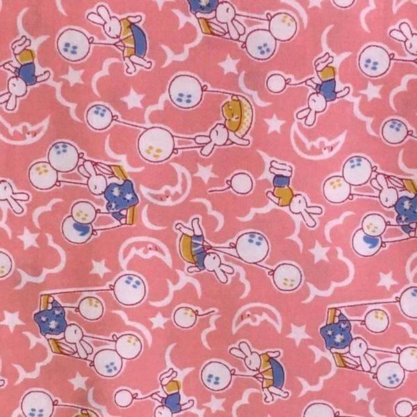 Storybook Playtime Peach/ Pink/ Blue Bunnies available in Canada at The Quilt Store