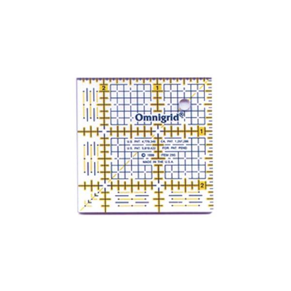 Omnigrid Guler with Grid - 2 1/2" x 2 1/2" available in Canada at The Quilt Store