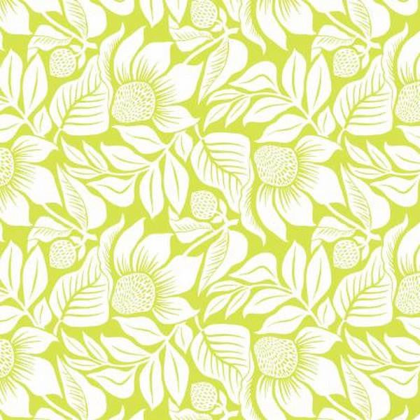 Modern Mixers III - Lime Large Floral