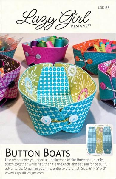 Button Boats  pattern by Lazy Girl Designs