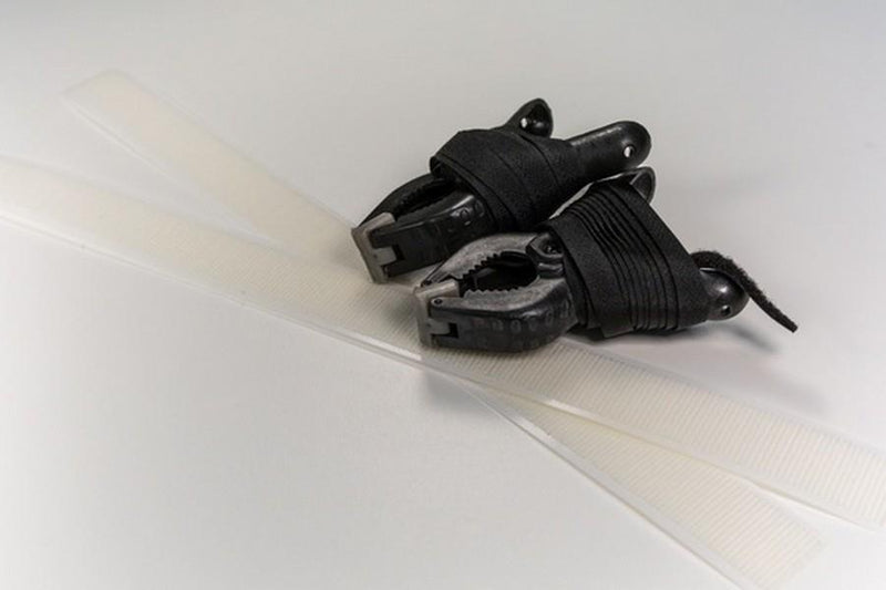 HandiQuilter Side Velcro Clamps (set of 2) available at The Quilt Store