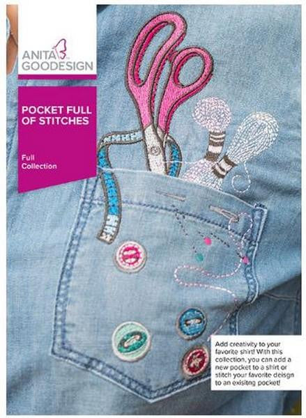 Pocket Full of Stitches by Anita Goodesign at The Quilt Store