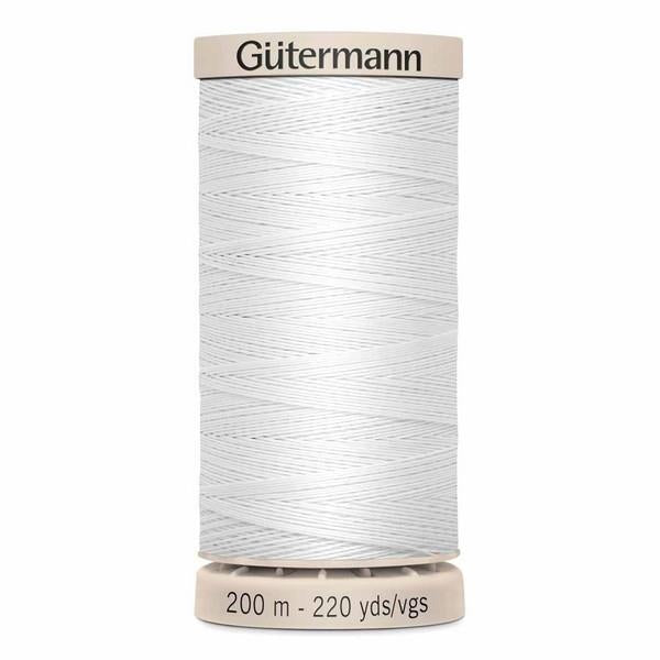 Gütermann hand quilting thread - White - 5709