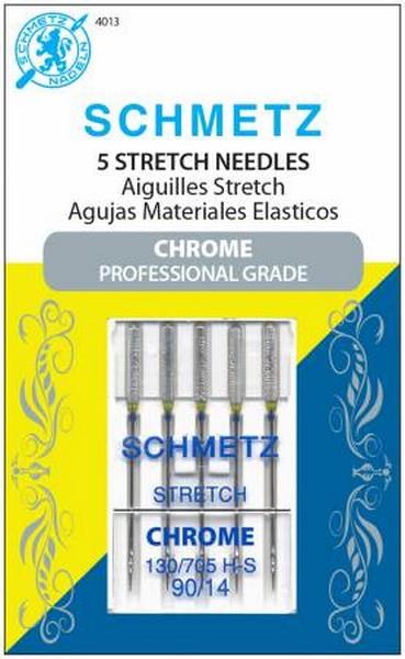 Schmetz Stretch Needles 90/14 available in Canada at The Quilt Store