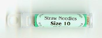Straw needles Size 10 available at The Quilt Store