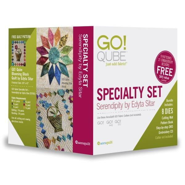 AccuQuilt Go! Qube Specialty Set - Serendipity by Edyta Star
