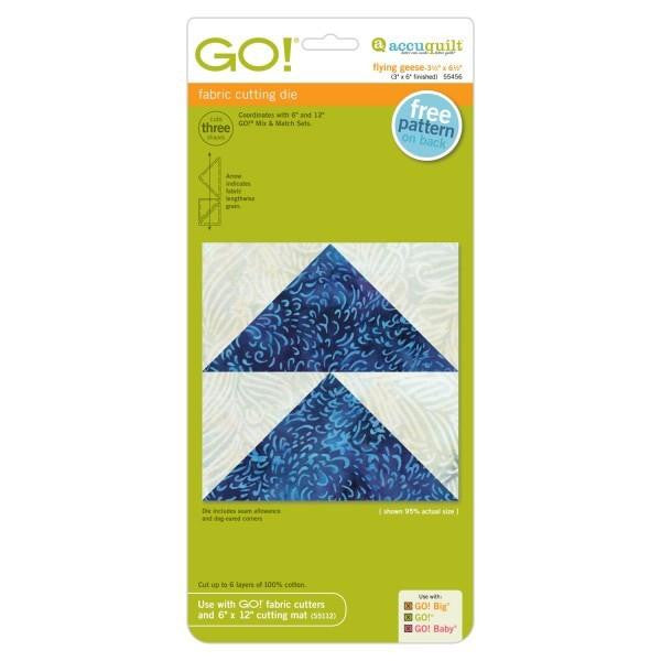 AccuQuilt Go! Fabric Cutting Die Flying Geese